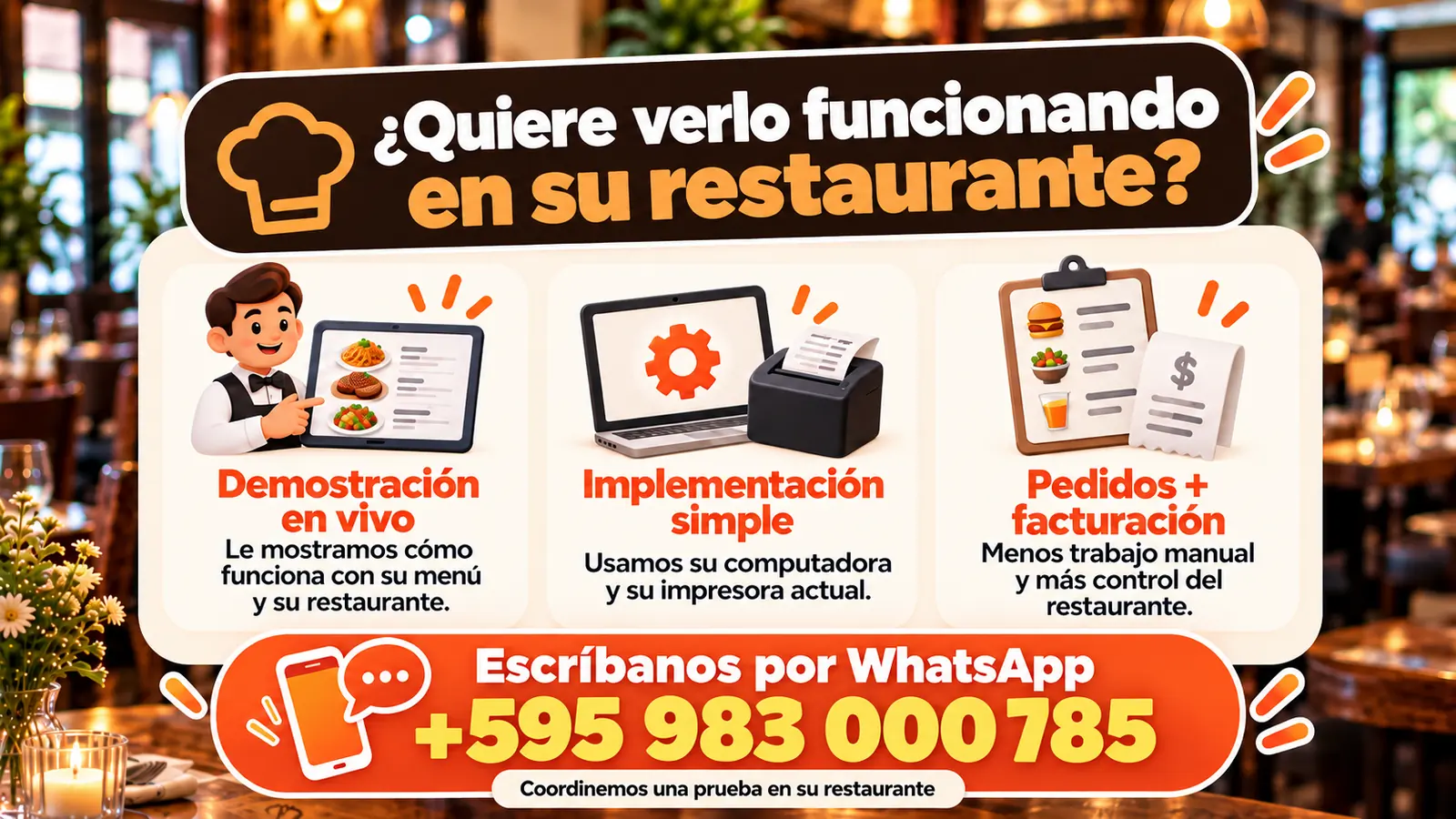 Beneficios para el restaurante